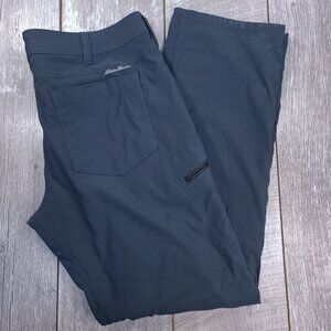 Eddie Bauer Pants Mens 38x34 First Ascent Fleece Lined Cargo Outdoor Hiking